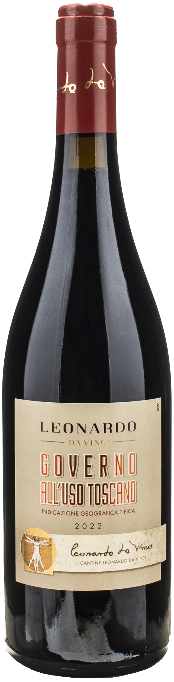 Leonardo da Vinci Vitruviano Governo all'Uso Toscano 2022