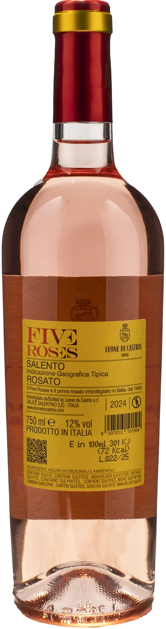 Leone De Castris Salento Rosato Five Roses 2024