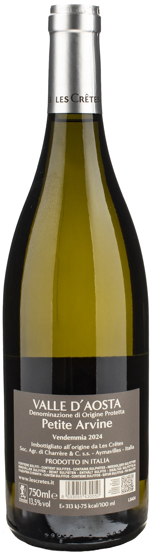Les Cretes Petite Arvine 2024