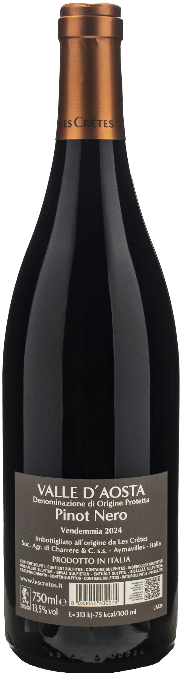 Les Cretes Pinot Nero 2024