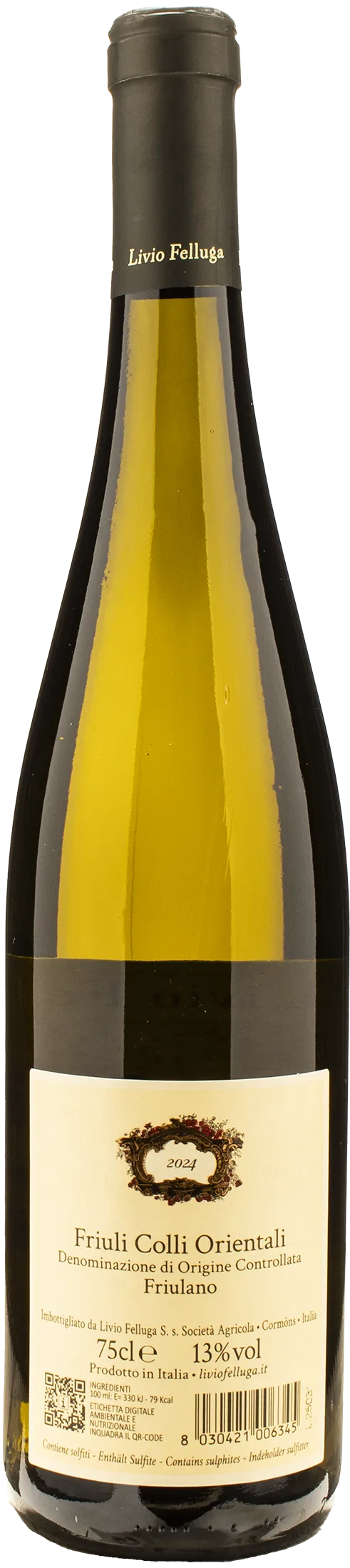 Livio Felluga Colli Orientali del Friuli Friulano 2024