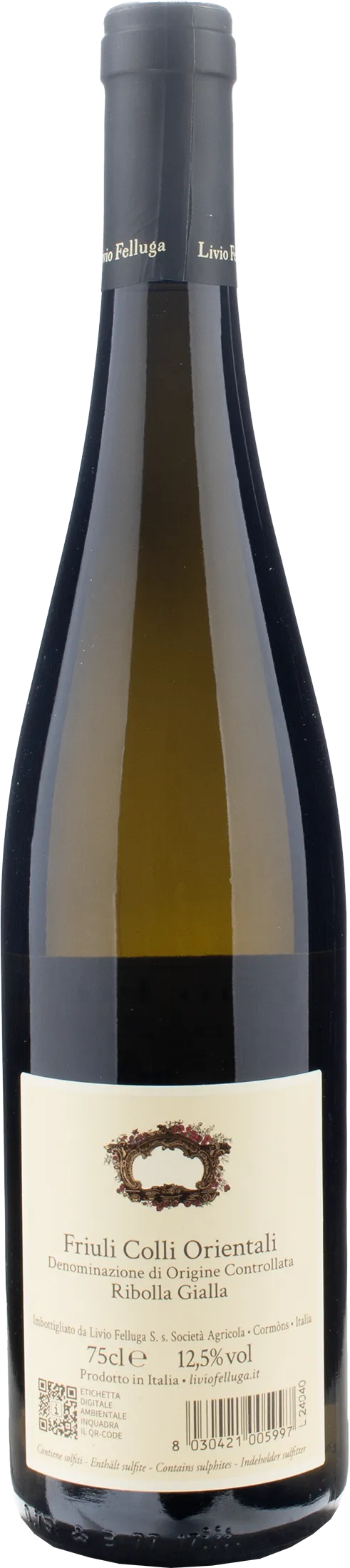 Livio Felluga Ribolla Gialla 2023