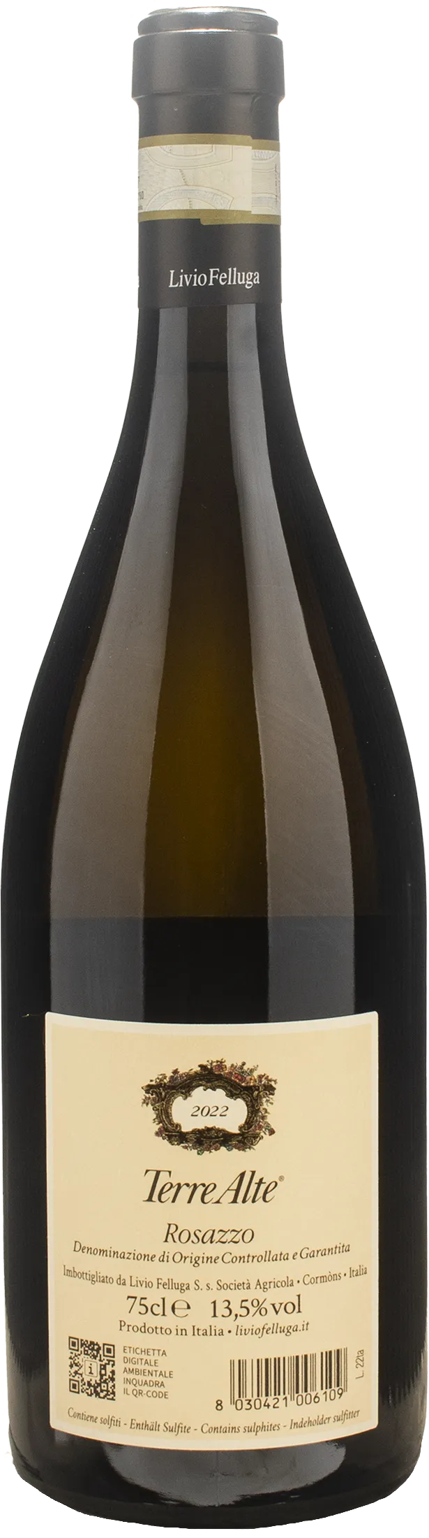 Livio Felluga Terre Alte 2022