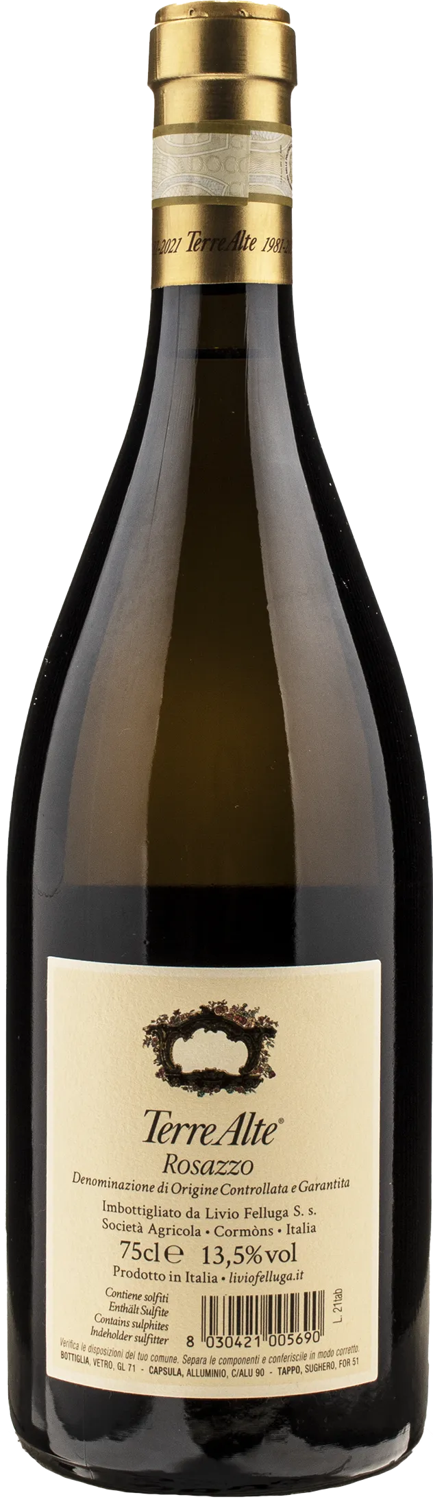 Livio Felluga Terre Alte Rosazzo 2021