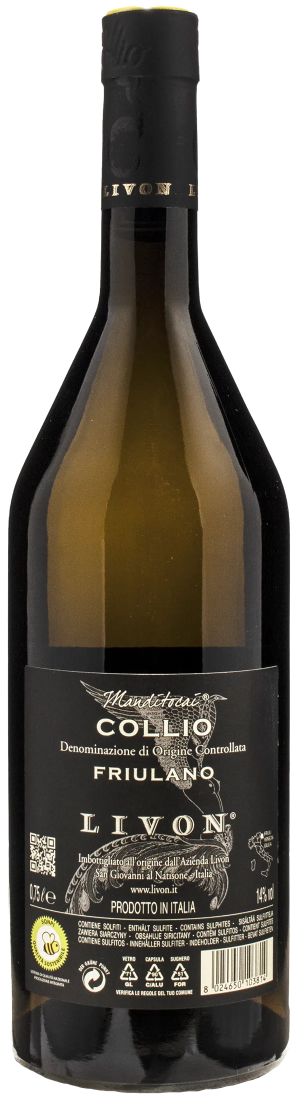 Livon Collio Friulano Manditocai 2021