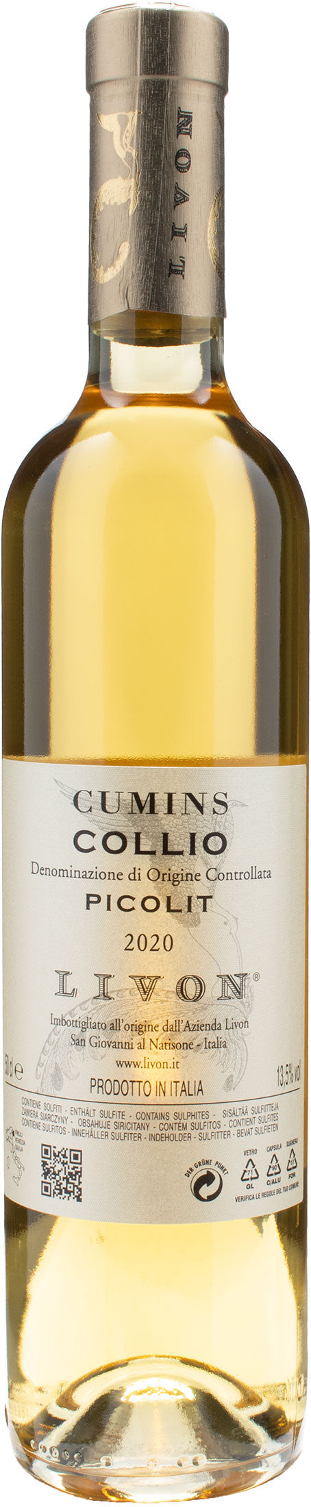 Livon Cumins Picolit 0.5L 2020