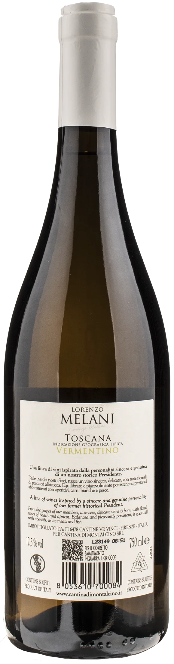 Lorenzo Melani Vermentino Toscana 2022