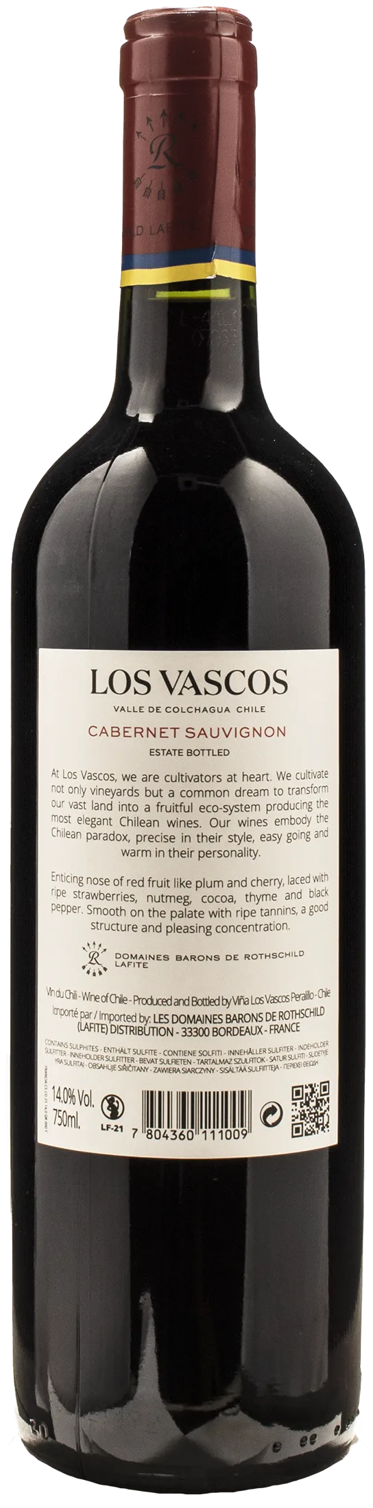 Los Vascos Cabernet Sauvignon 2021