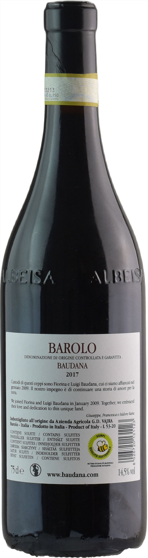 Luigi Baudana Barolo Baudana 2017