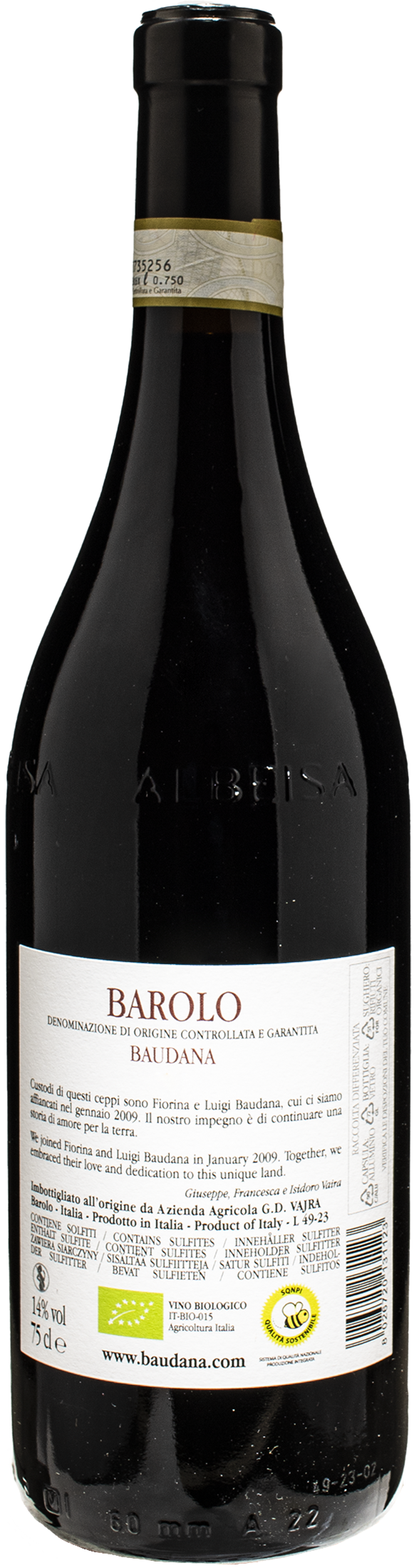 Luigi Baudana Barolo Baudana 2020