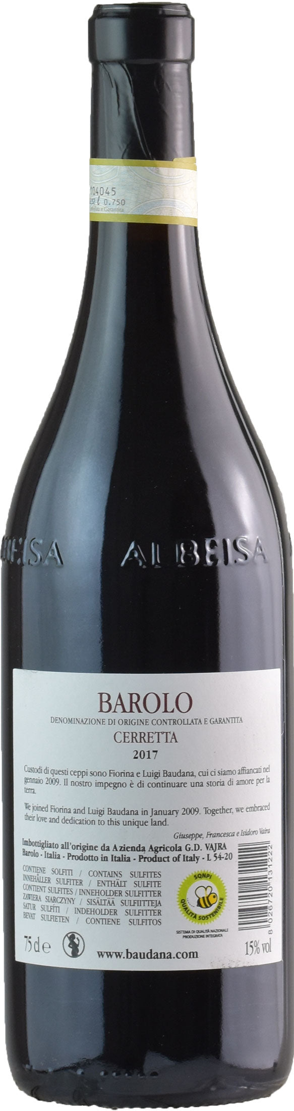 Luigi Baudana Barolo Cerretta 2017