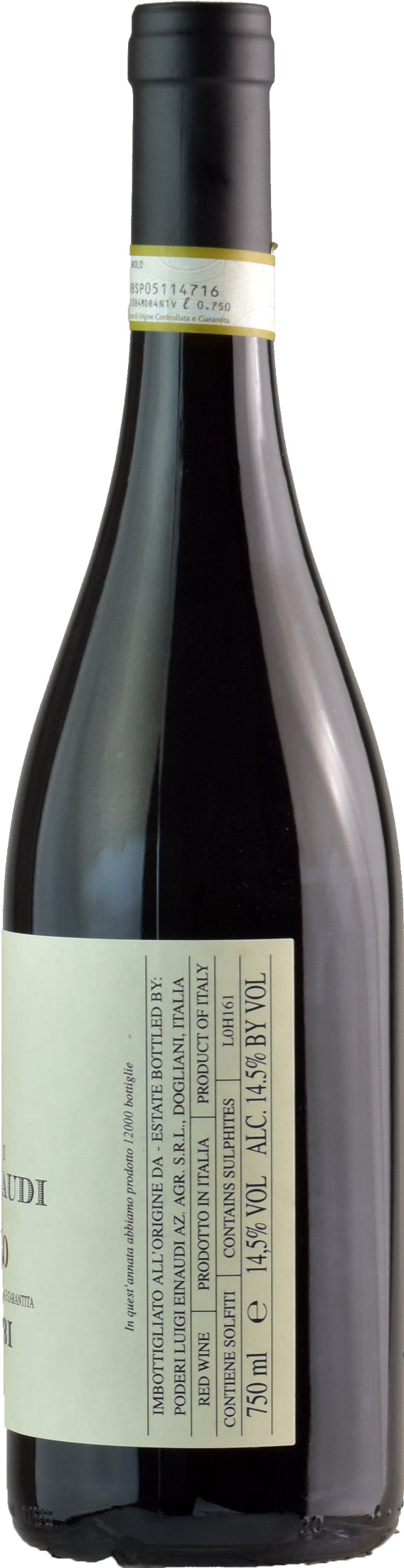 Luigi Einaudi Barolo Cannubi 2017