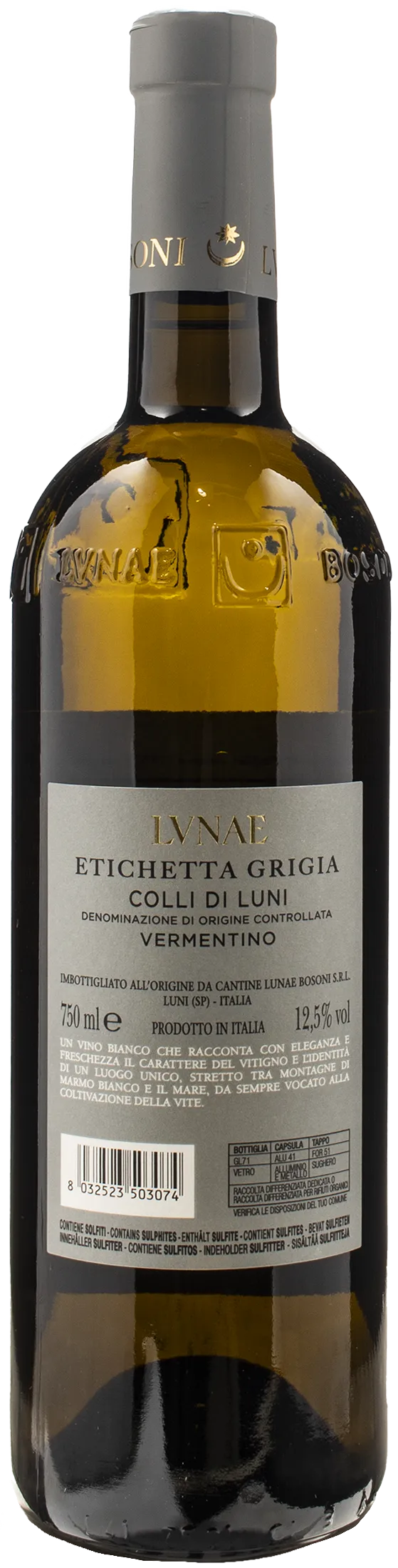 Lunae Bosoni Colli di Luni Vermentino Etichetta Grigia Lvnae 2023