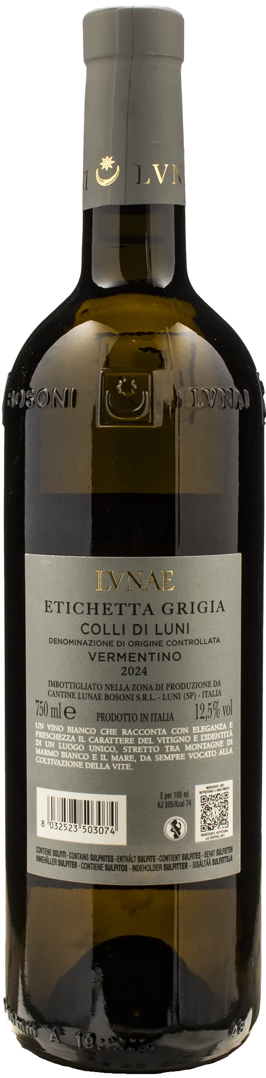 Lunae Bosoni Colli di Luni Vermentino Etichetta Grigia Lvnae 2024