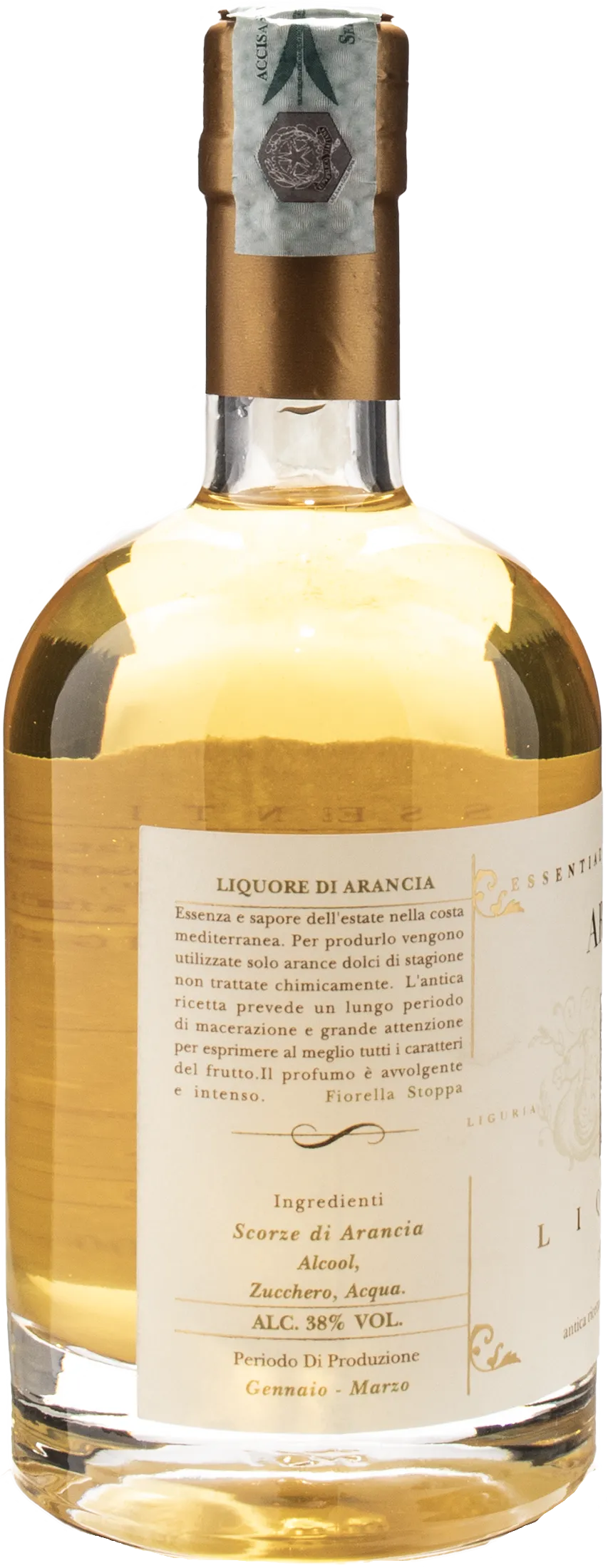 Lunae Bosoni Essentiae Liquore di Arancia 0.5L