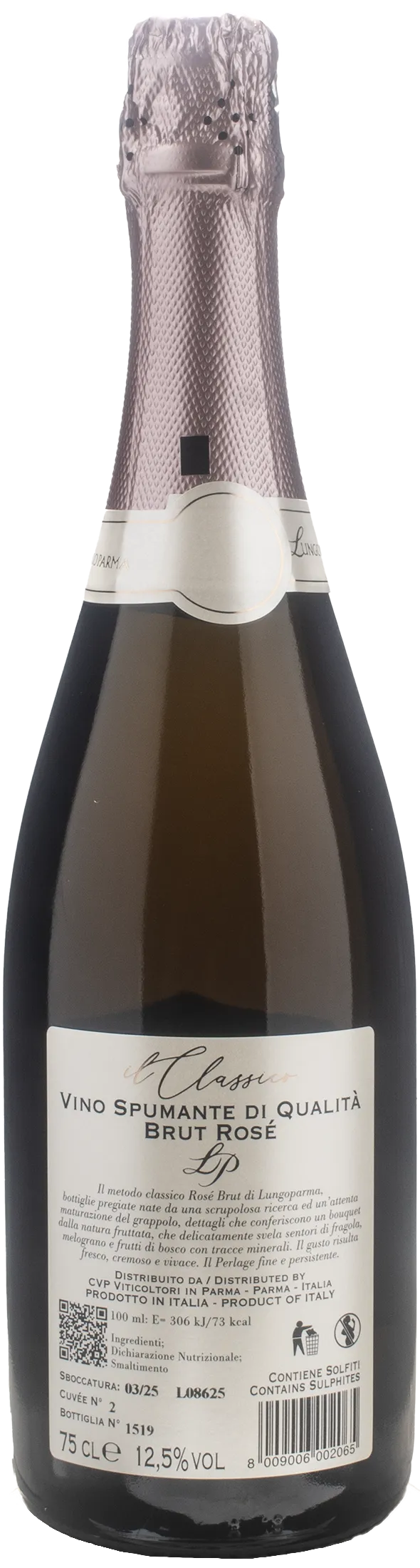 Lungoparma Il Classico Rosè Brut