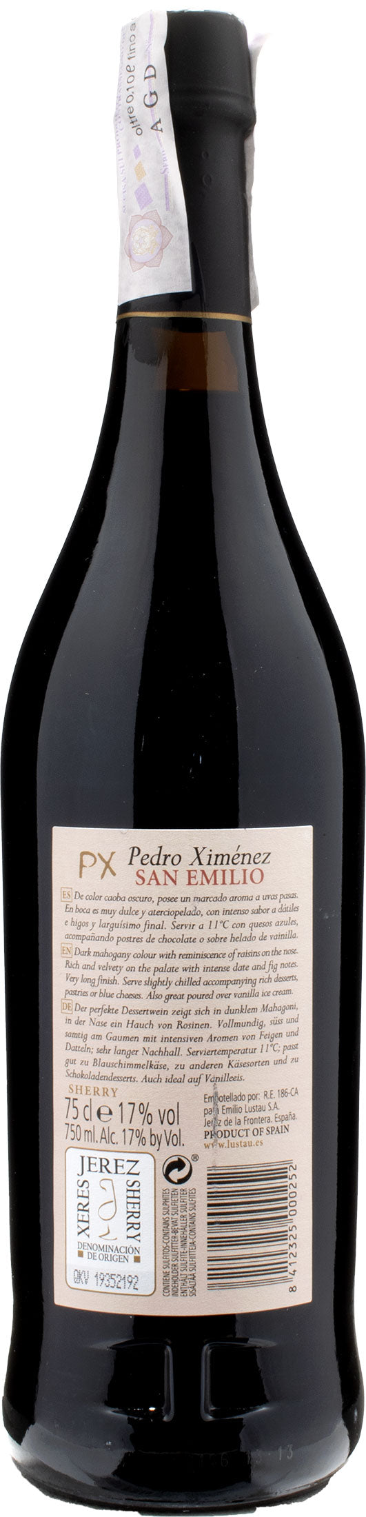 Lustau Sherry Solera Pedro Ximenez San Emilio
