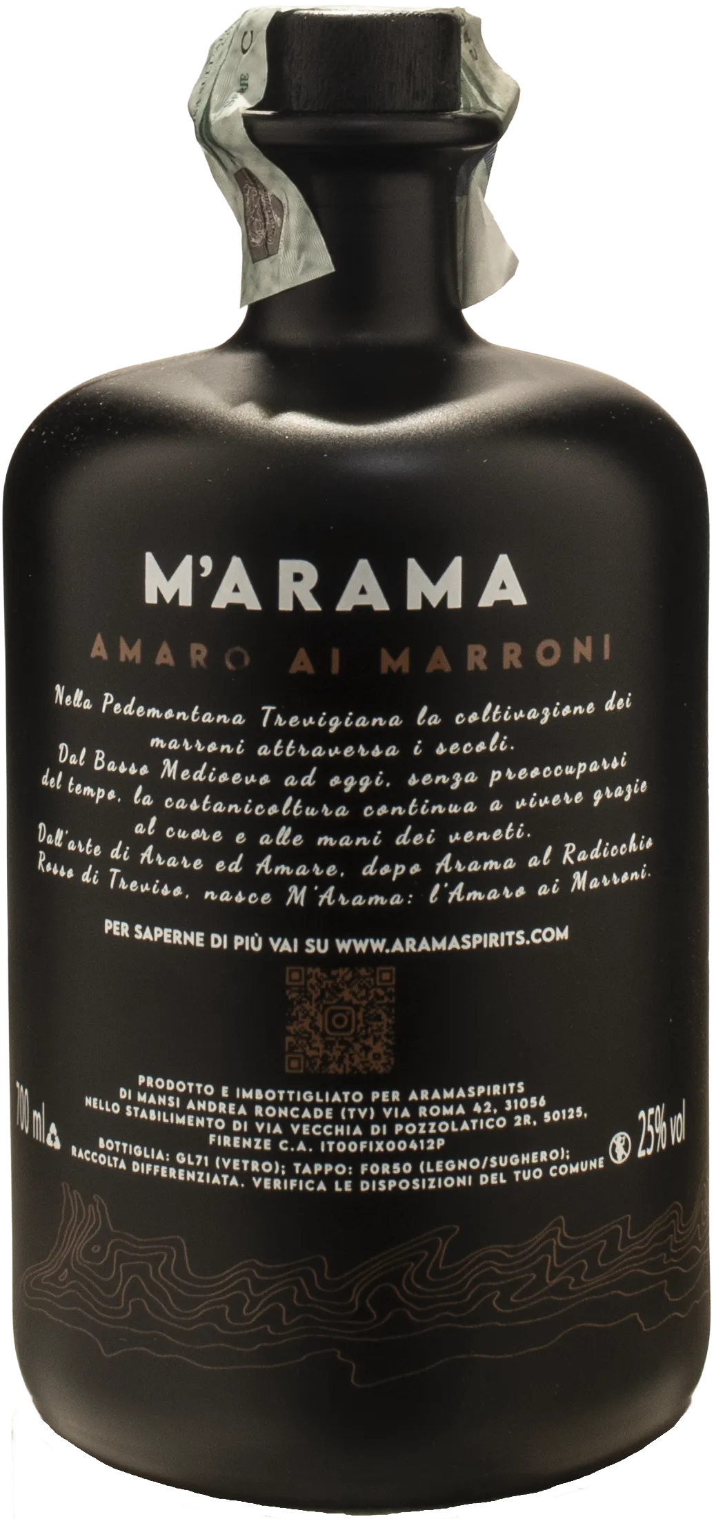 M'Arama Amaro ai Marroni 0.7L