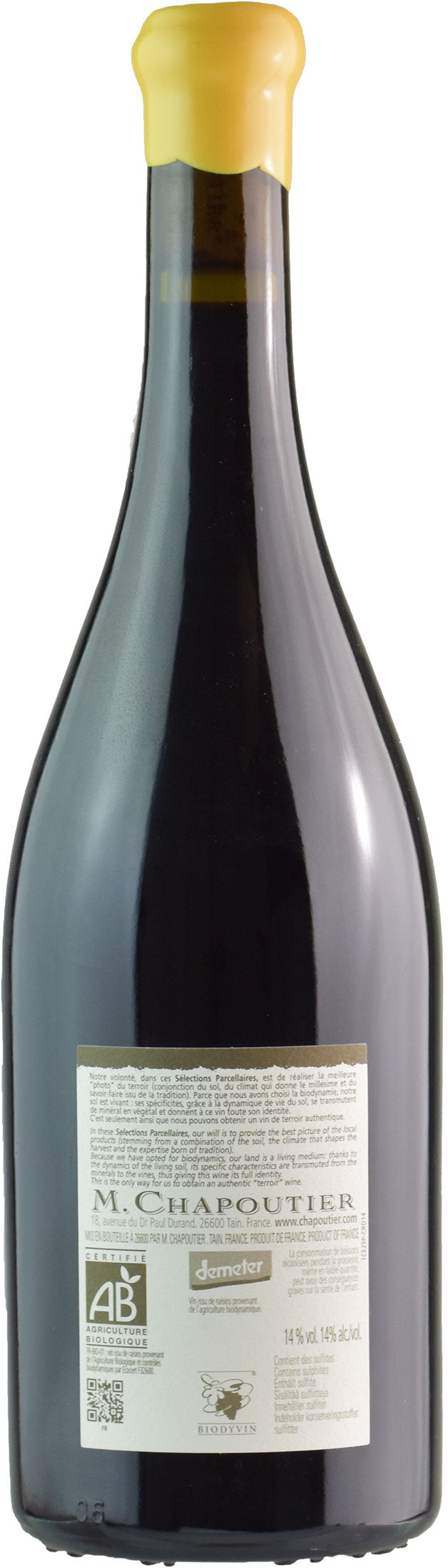 M. Chapoutier Ermitage Le Pavillon 2011