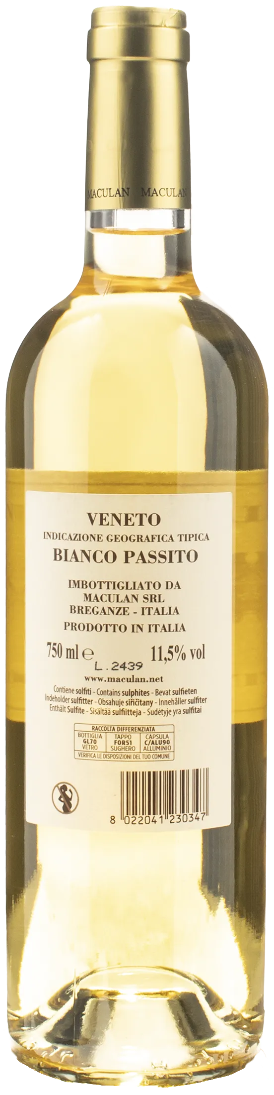 Maculan Bianco Passito Dindarello 2023