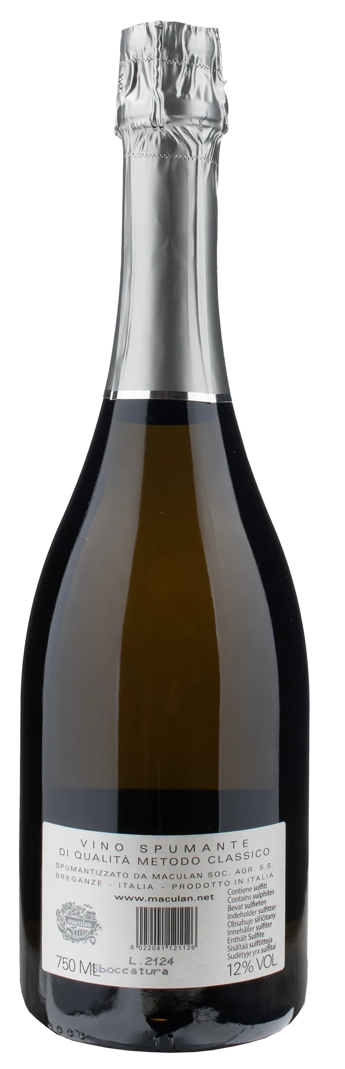 Maculan Spumante Metodo Classico Brut Tre Volti