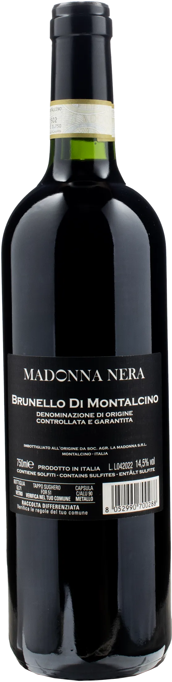 Madonna Nera Brunello di Montalcino 2018