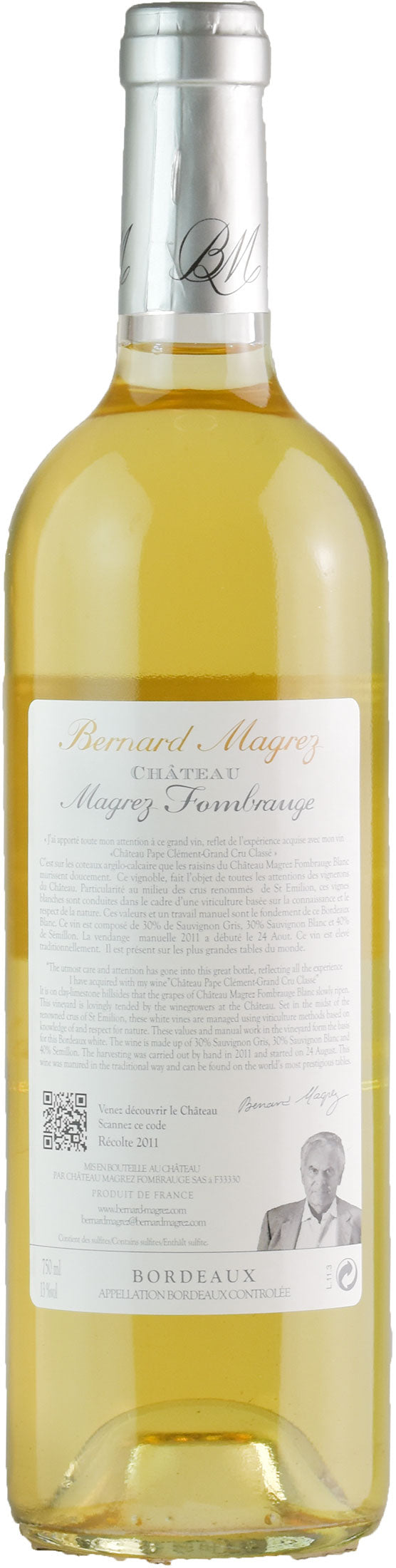 Magrez Fombrauge Bordeaux Blanc 2011