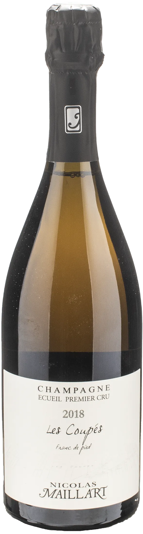 Maillart Champagne Les Coupes 1er Cru Pinot Noir Franc de Pied 2018