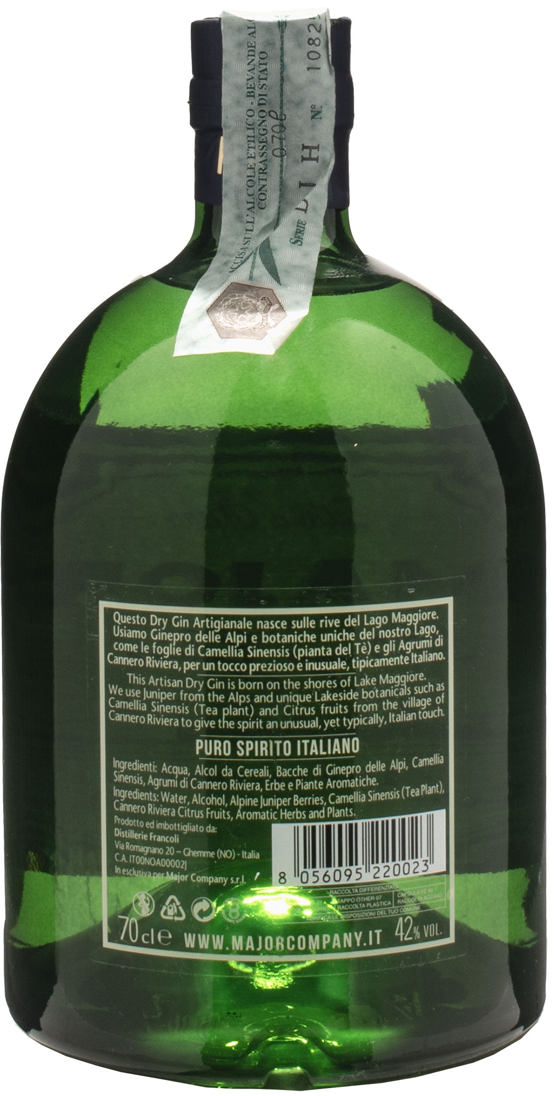 Major Dry Gin 0.7L