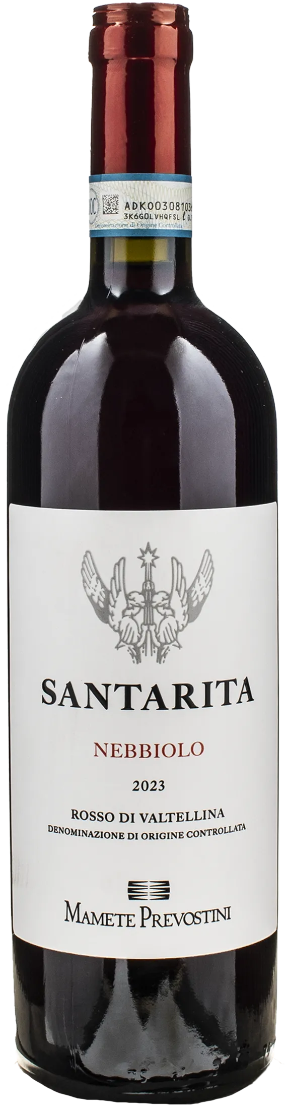 Mamete Prevostini Nebbiolo Rosso di Valtellina Santarita 2023