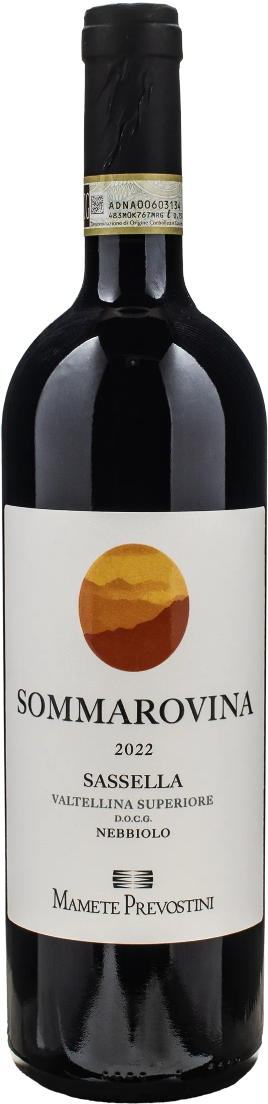 Mamete Prevostini Valtellina Superiore Sassella Sommarovina Nebbiolo 2022