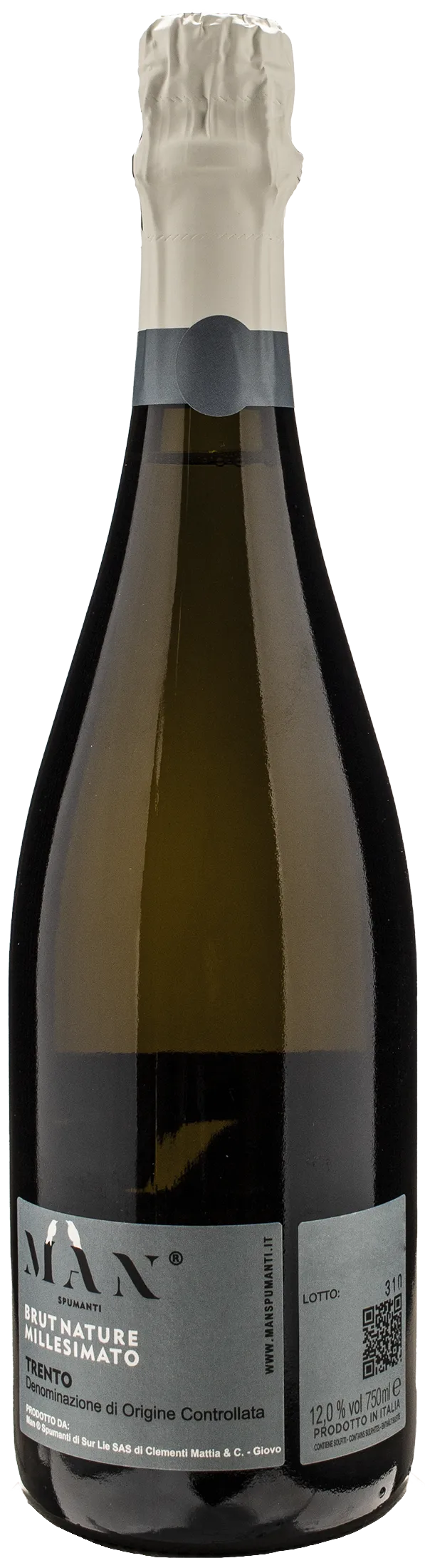 Man Trento Blanc de Noirs Brut Nature Millesimato 2019
