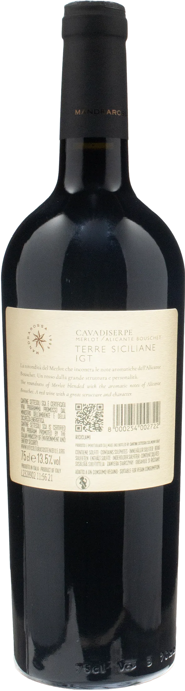 Mandrarossa Cavadiserpe 2021