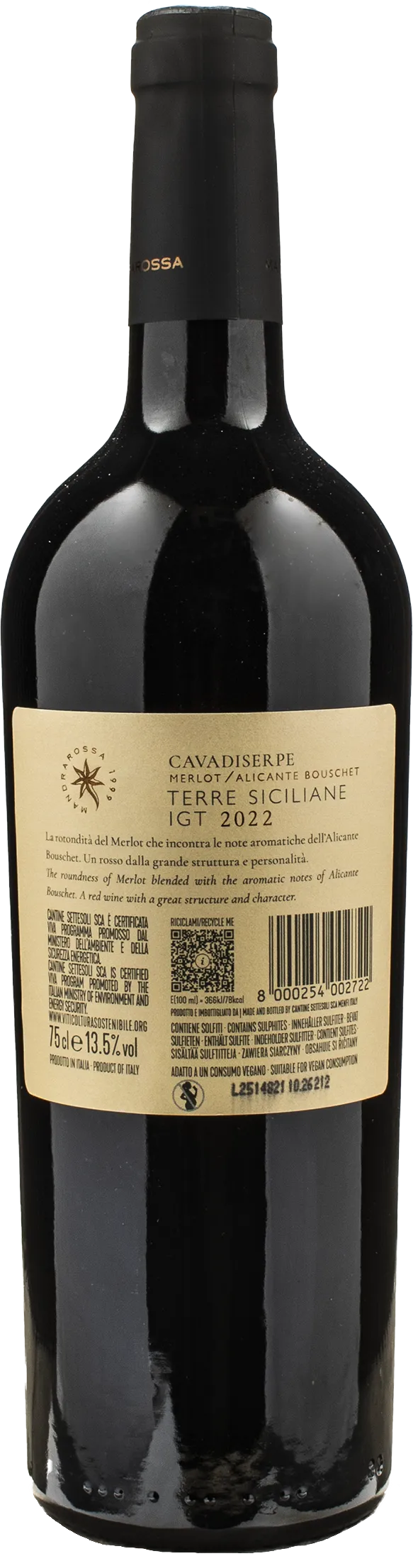 Mandrarossa Cavadiserpe 2022