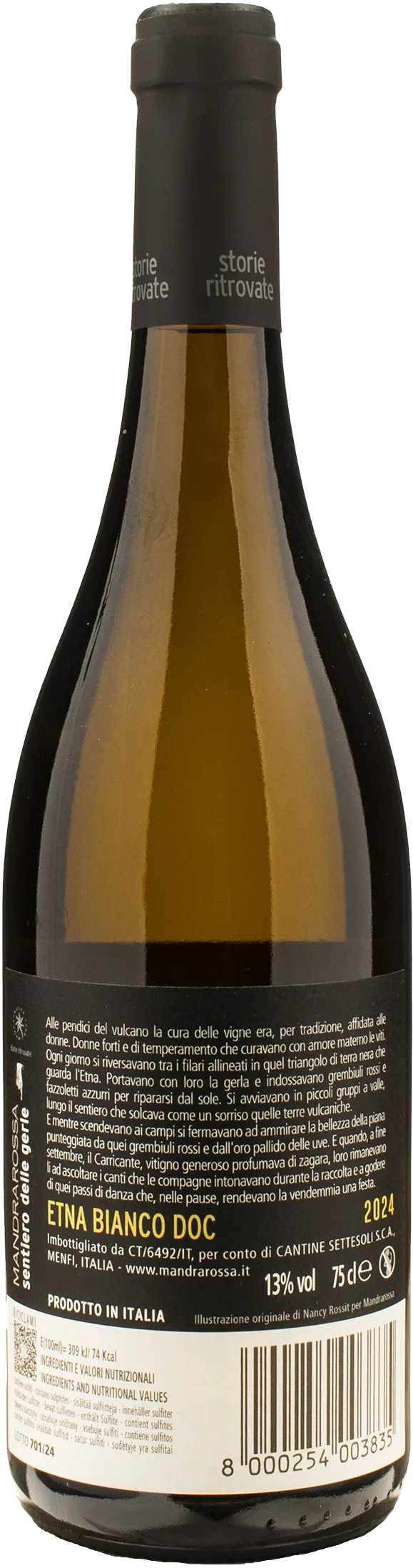 Mandrarossa Etna Bianco Sentiero delle Gerle 2024