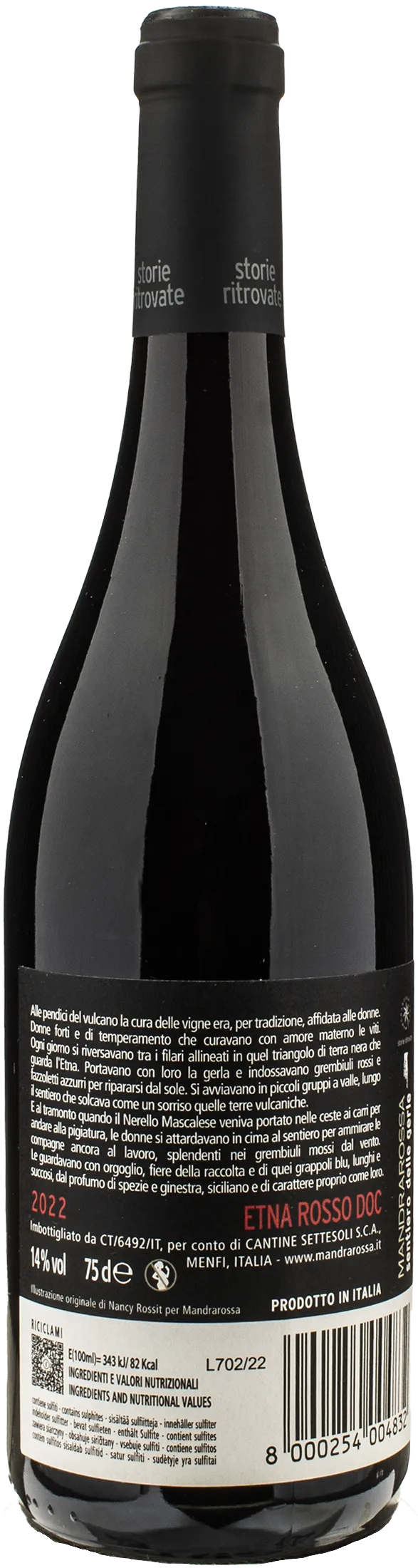 Mandrarossa Etna Rosso Sentiero delle Gerle 2022