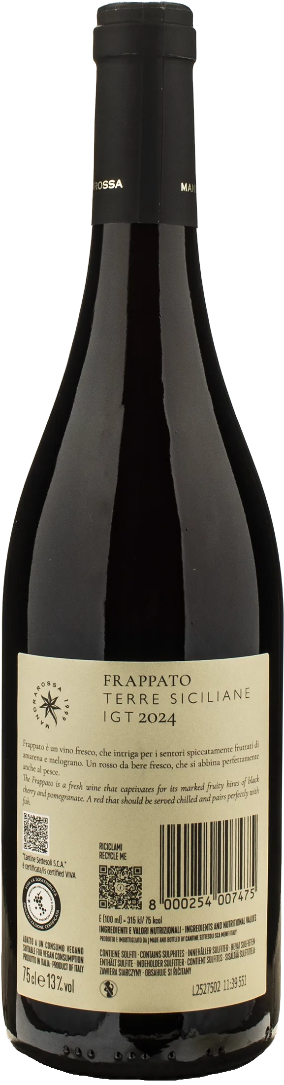 Mandrarossa Frappato 2024