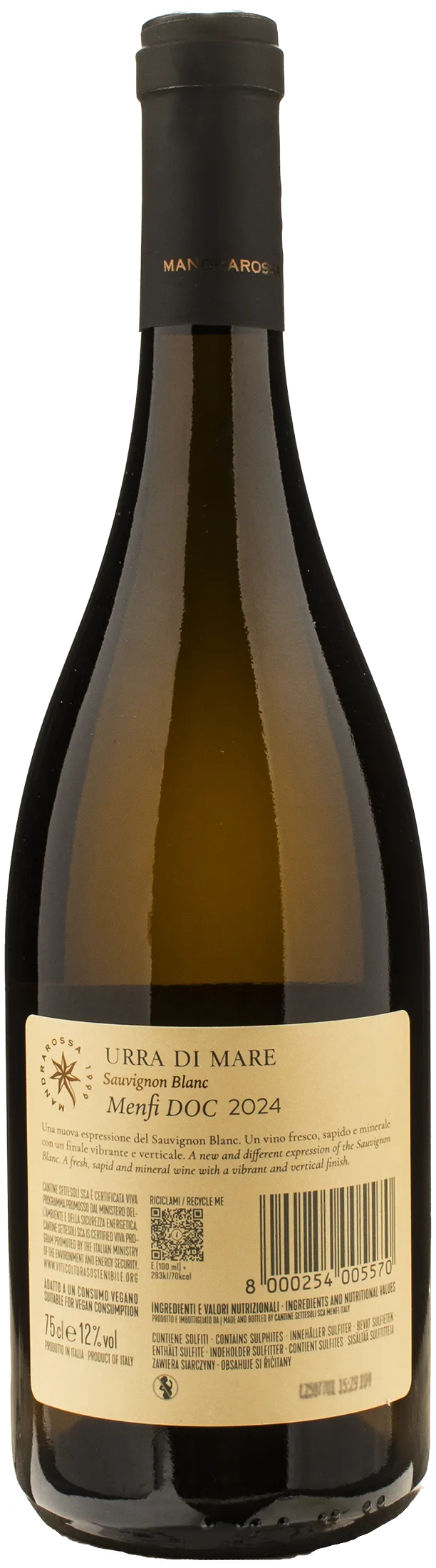 Mandrarossa Urra di Mare Sauvignon Blanc 2024