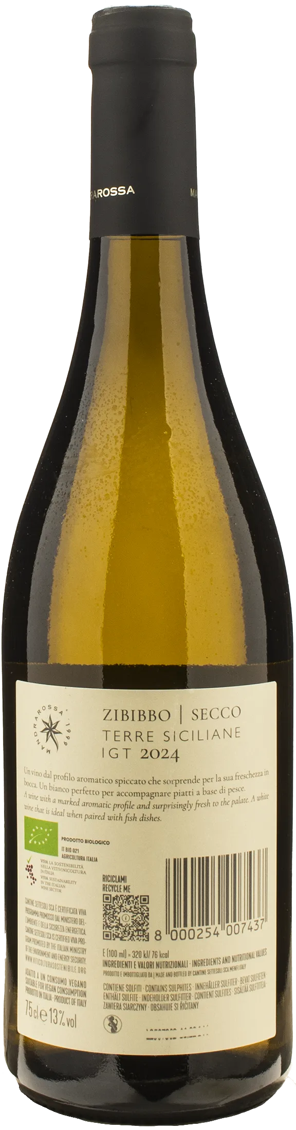 Mandrarossa Zibibbo Secco 2024