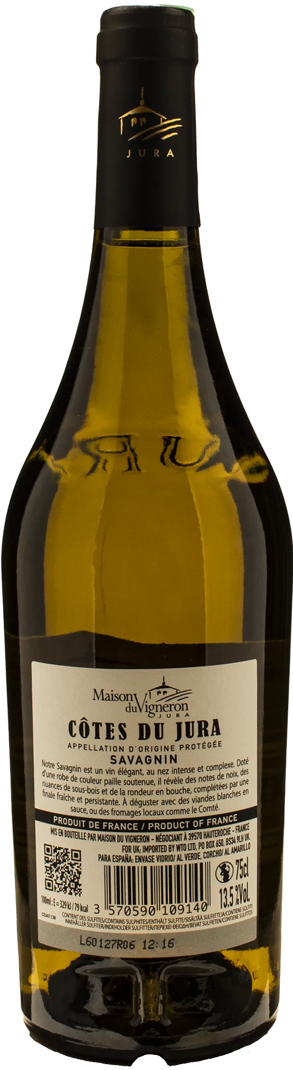 Marcel Cabelier Cote du Jura Savagnin 2022