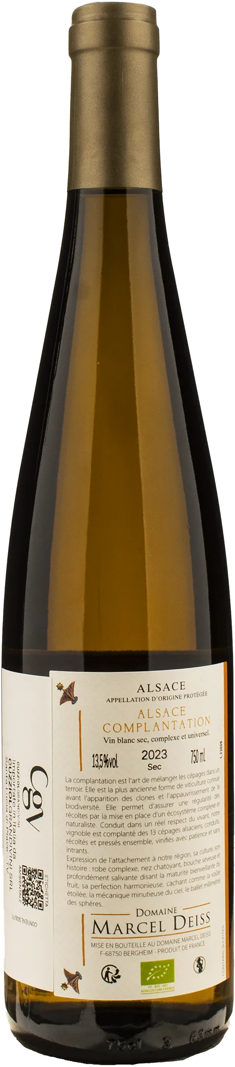 Marcel Deiss Alsace Complantation (Sec) 2023