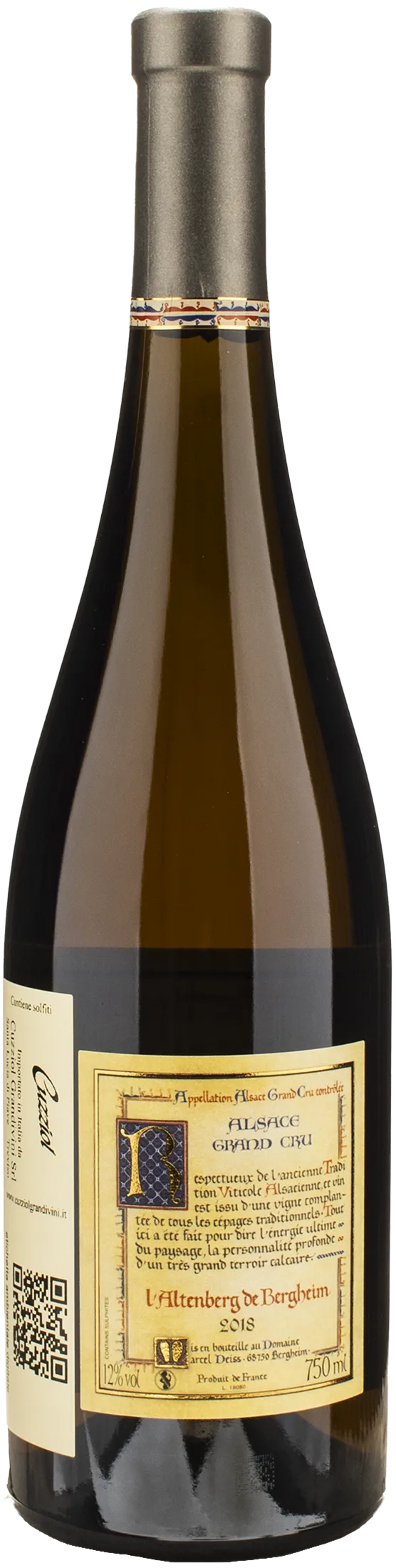 Marcel Deiss Alsace Grand Cru Altenberg de Bergheim 2018