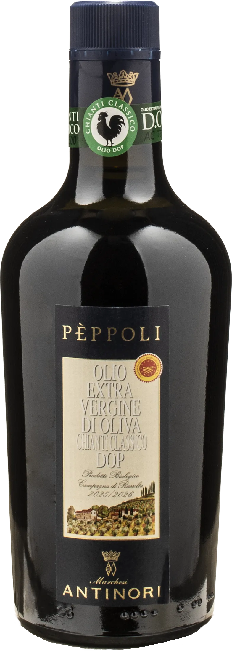 Antinori Peppoli Organic Extra Virgin Olive Oil 0.5L 2025 | XtraWine