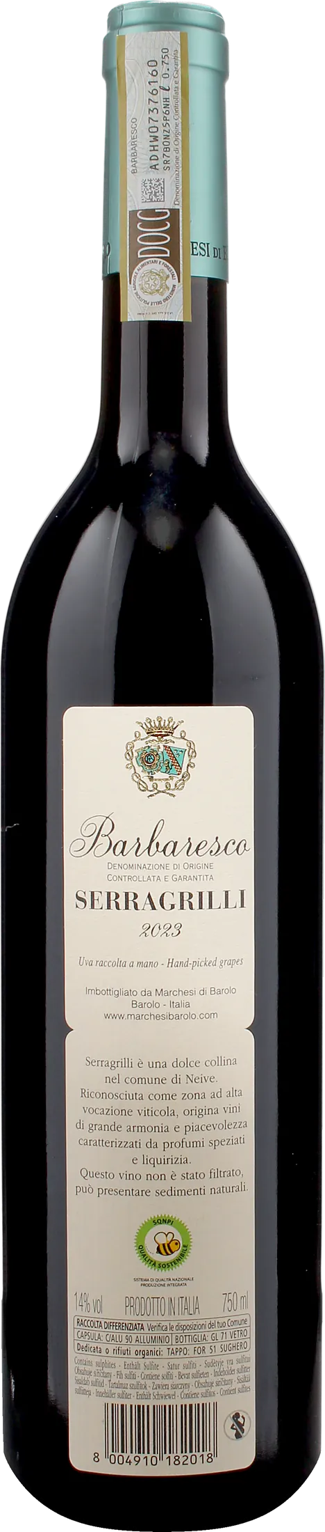 Marchesi di Barolo Barbaresco Serragrilli 2023