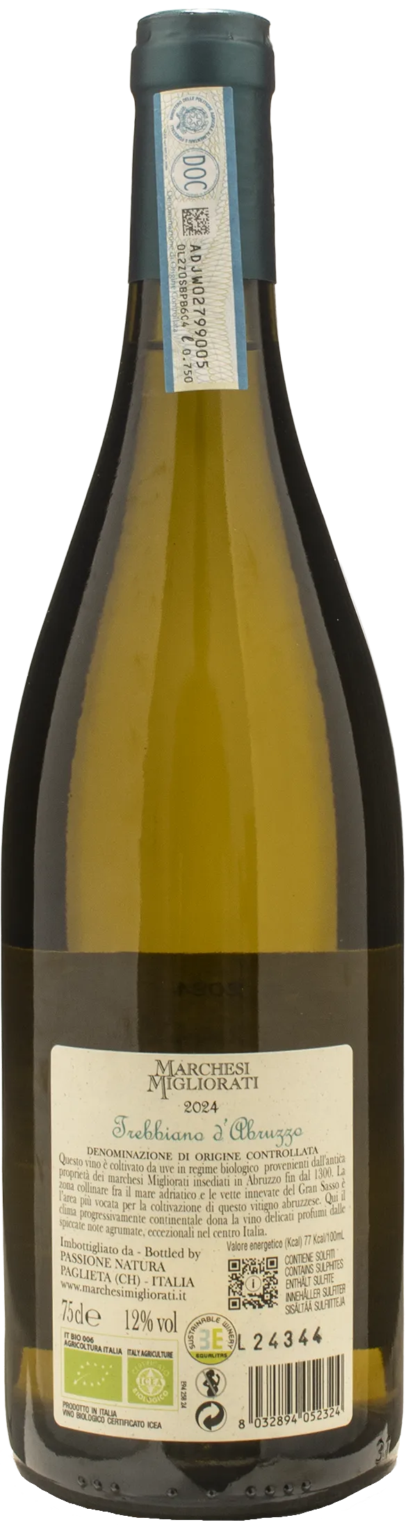 Marchesi Migliorati Trebbiano d'Abruzzo 2024