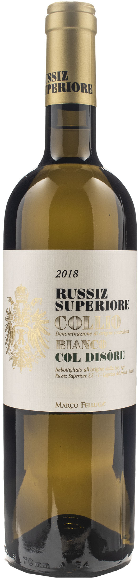 Marco Felluga Russiz Superiore Collio Bianco Col Disore 2018