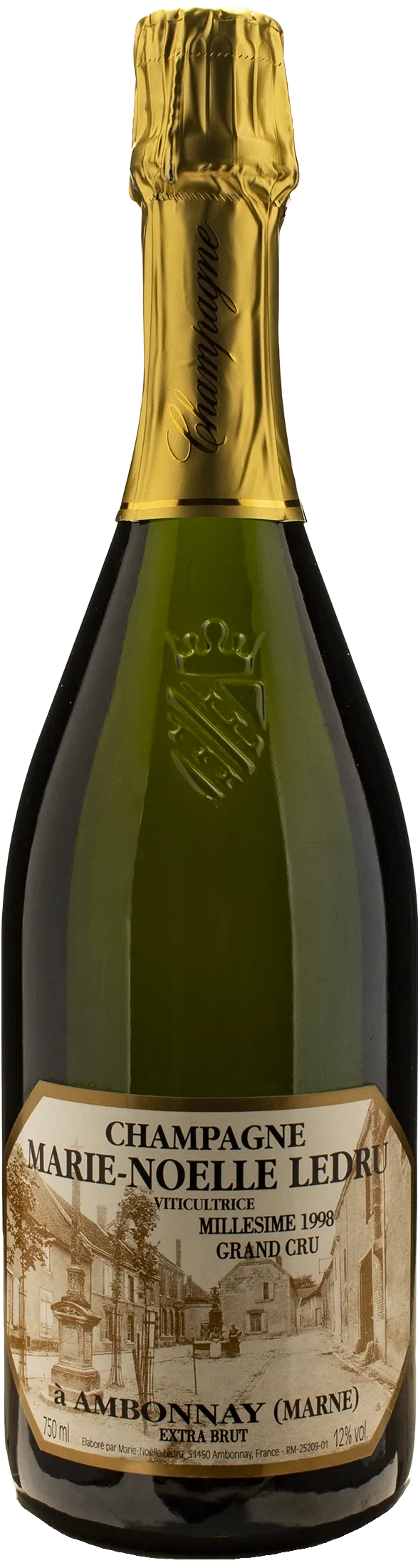 Marie Noelle Ledru Champagne a Ambonnay Grand Cru Extra Brut 1998