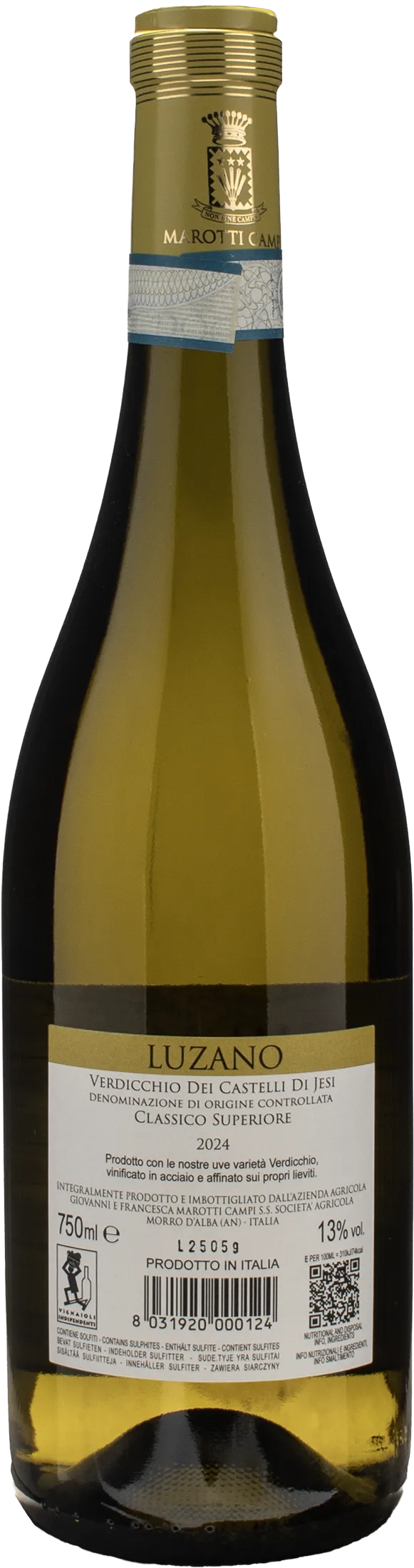 Marotti Campi Verdicchio dei Castelli di Jesi Classico Superiore Luzano 2024