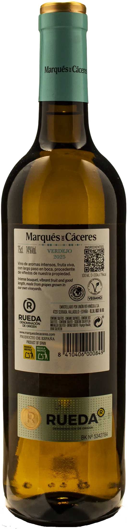 Marques de Caceres Rueda Verdejo 2025