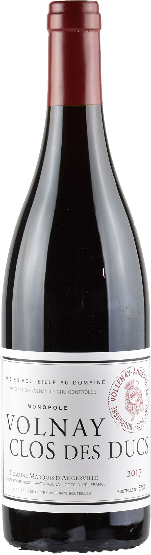 Marquis D'Angerville Volnay 1er Cru Clos de Ducs 2017